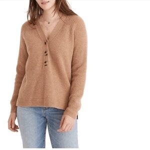 Madewell Tan Wool Sweater
